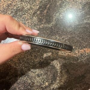 Tiffany & Co Paloma Picasso Caliper Steel & Titanium Cuff Bangle